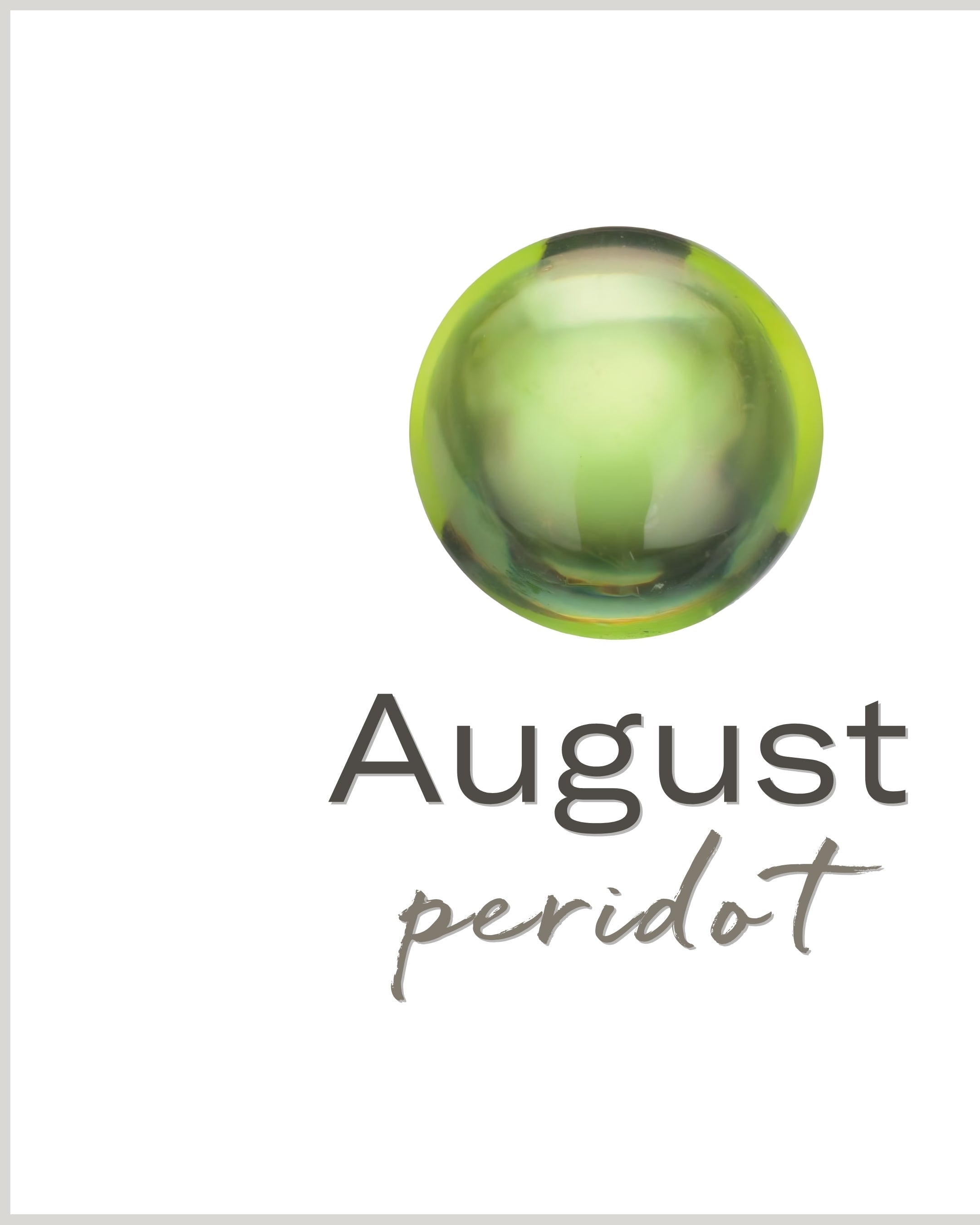 birthstone | August peridot