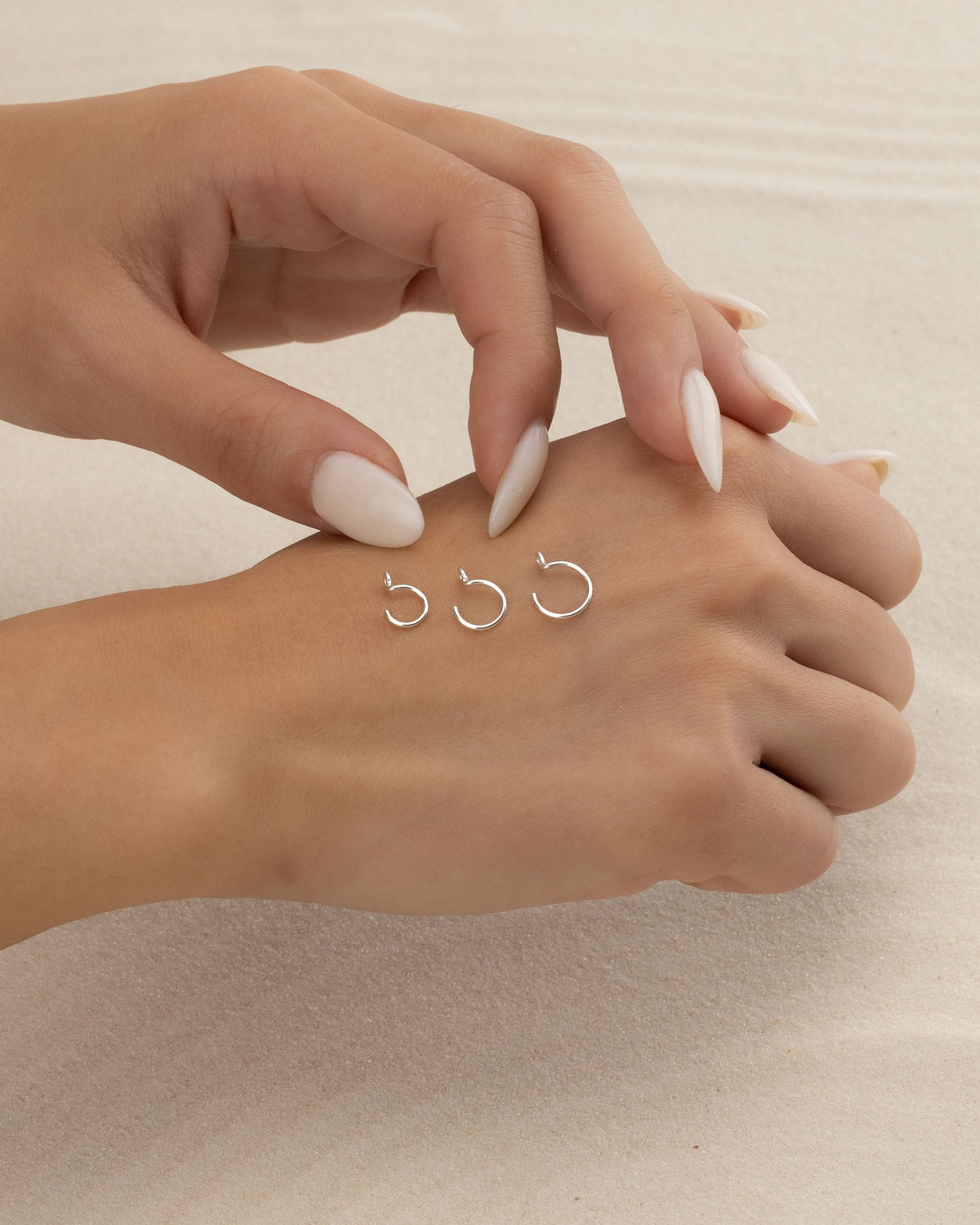 faux piercings | faux lip rings (subcollection of faux piercings collection)