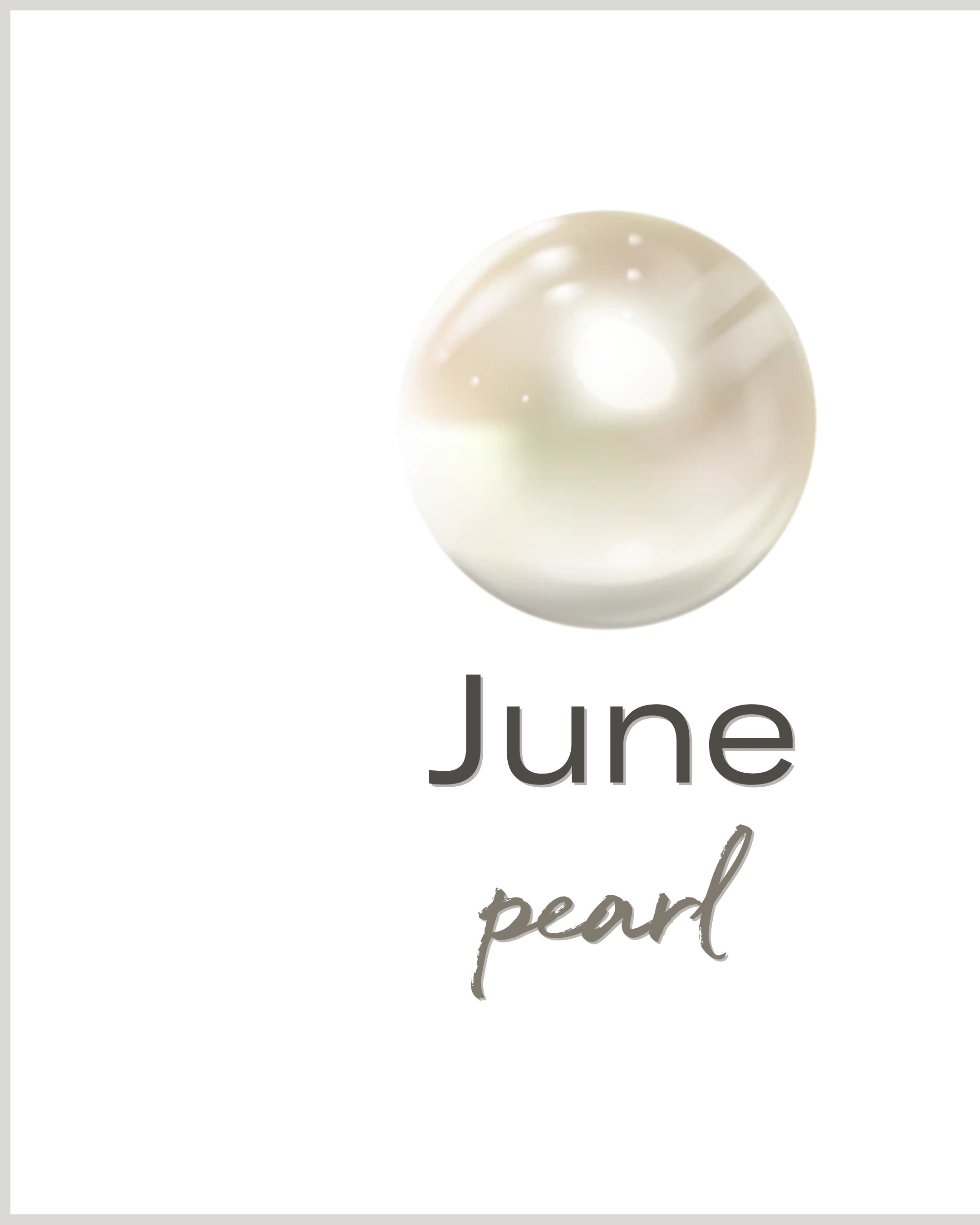 birthstone | June pearl