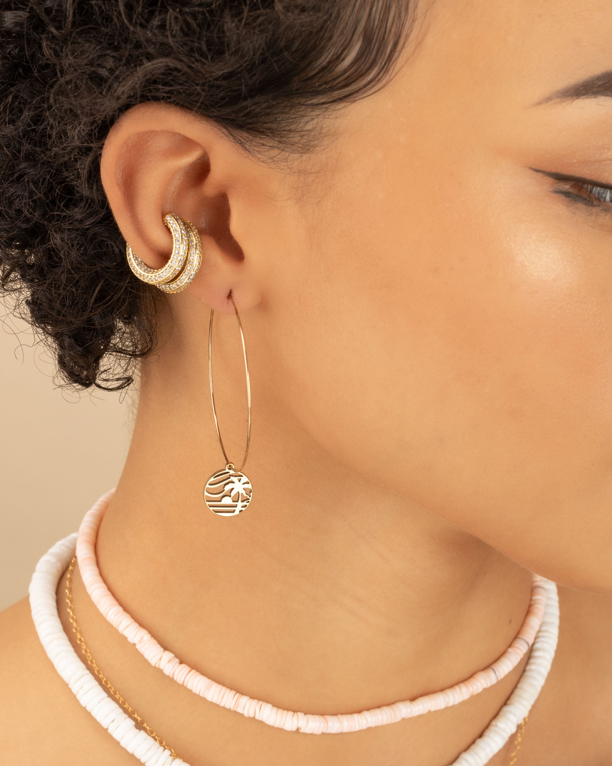 earrings | beach charm