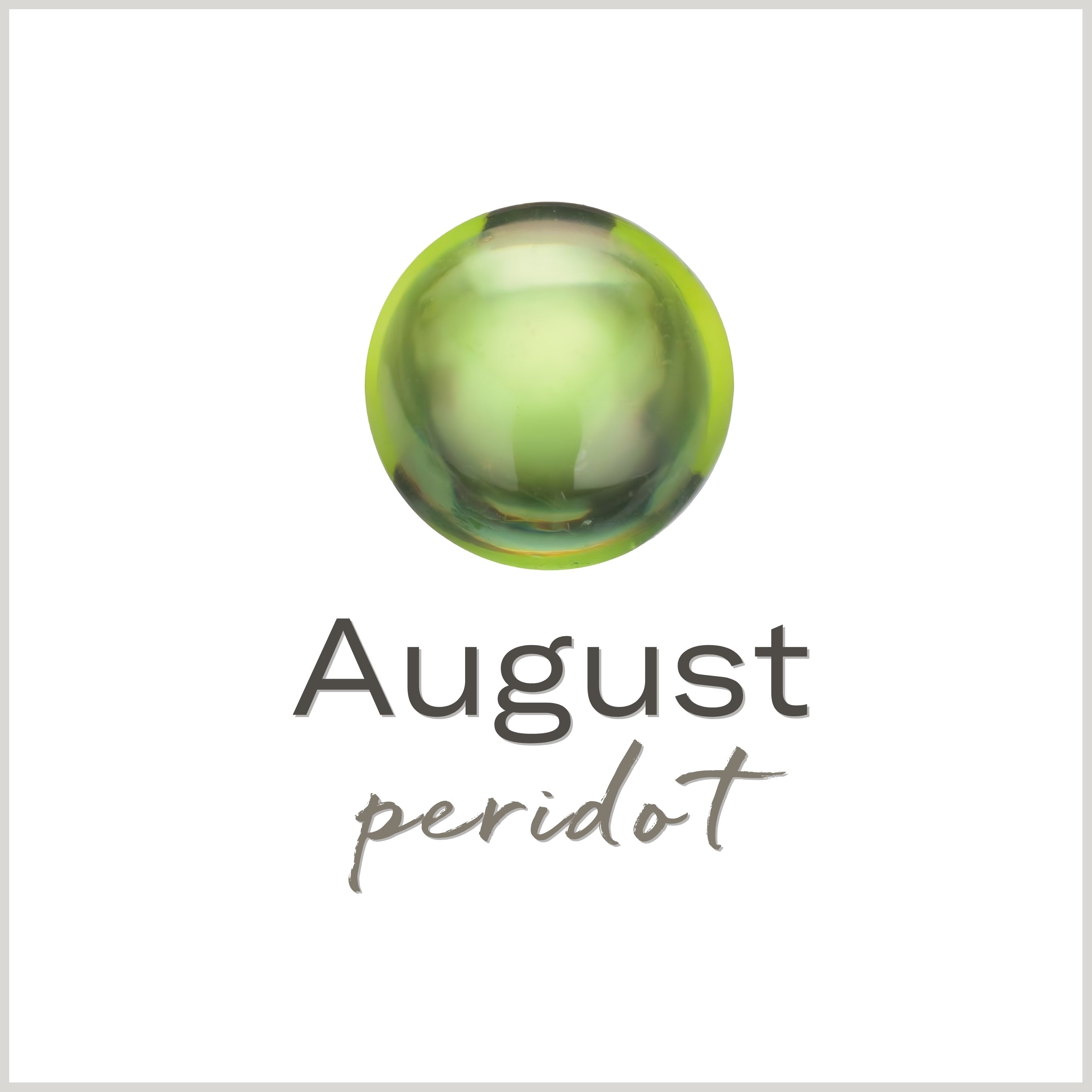 birthstone | August peridot