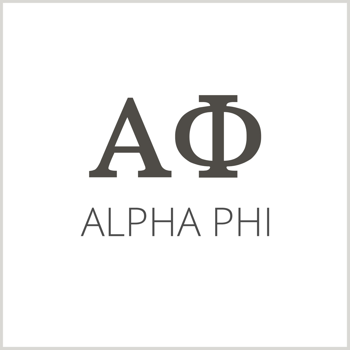sorority | alpha phi