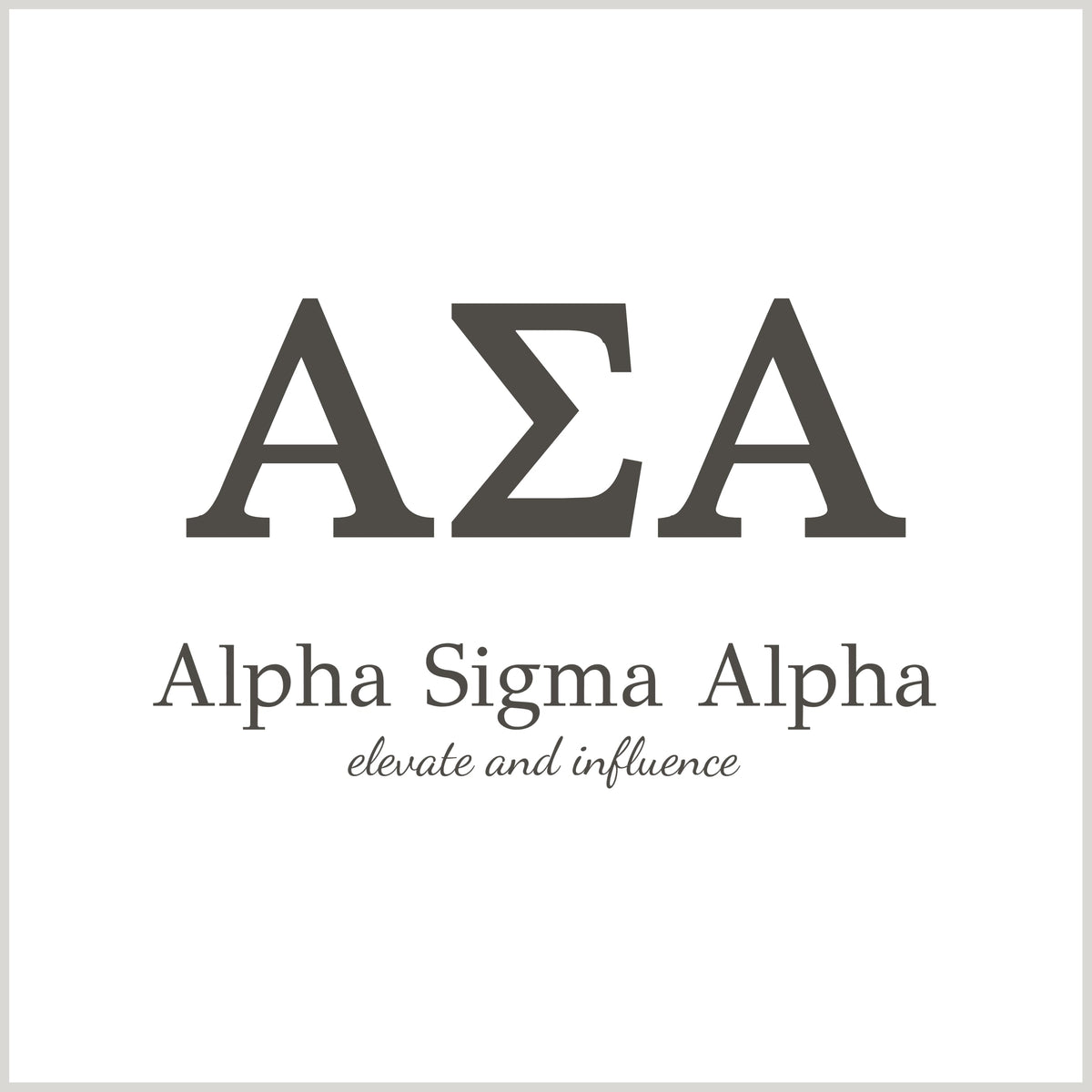 sorority | alpha sigma alpha