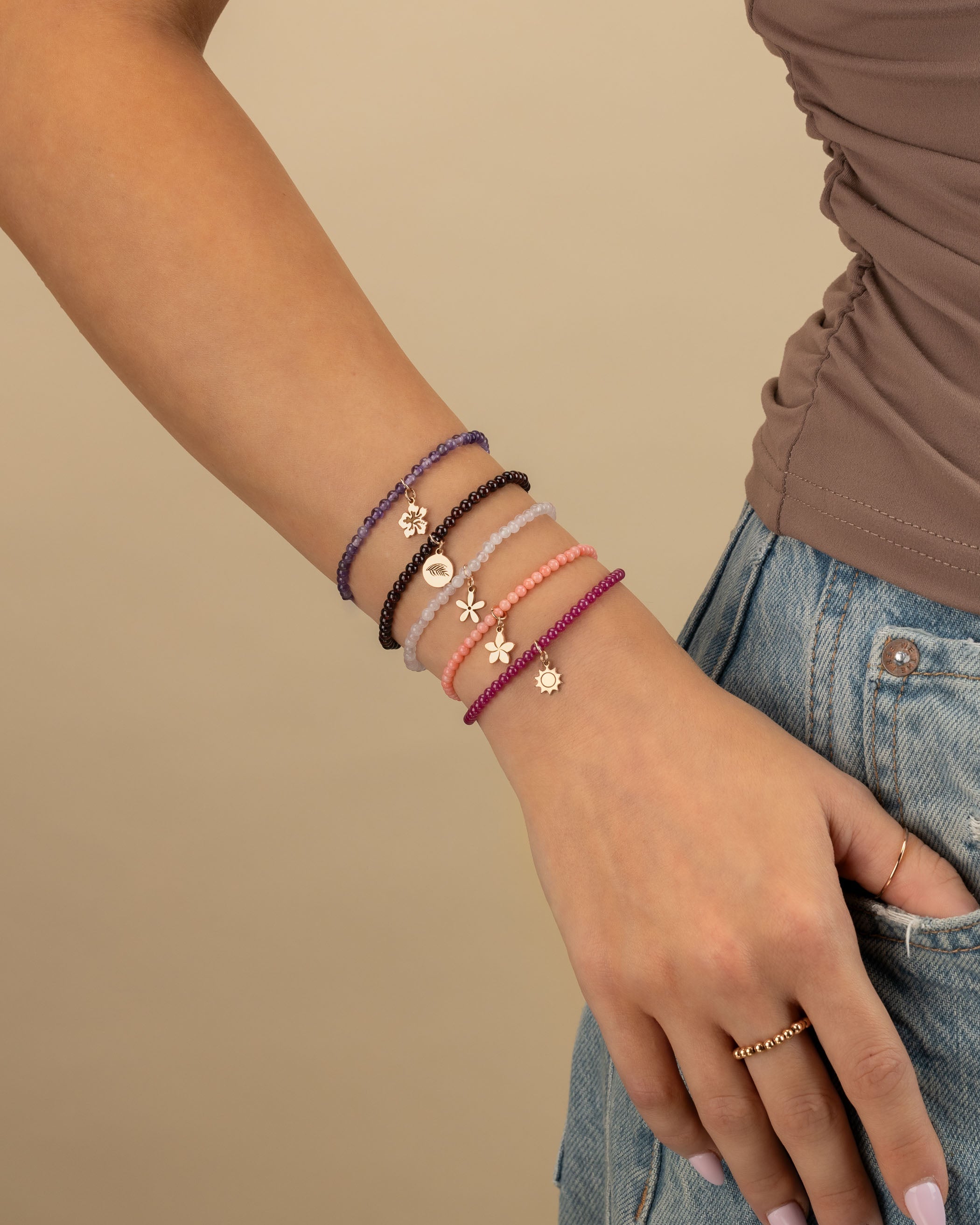 bracelets | charm gemstone