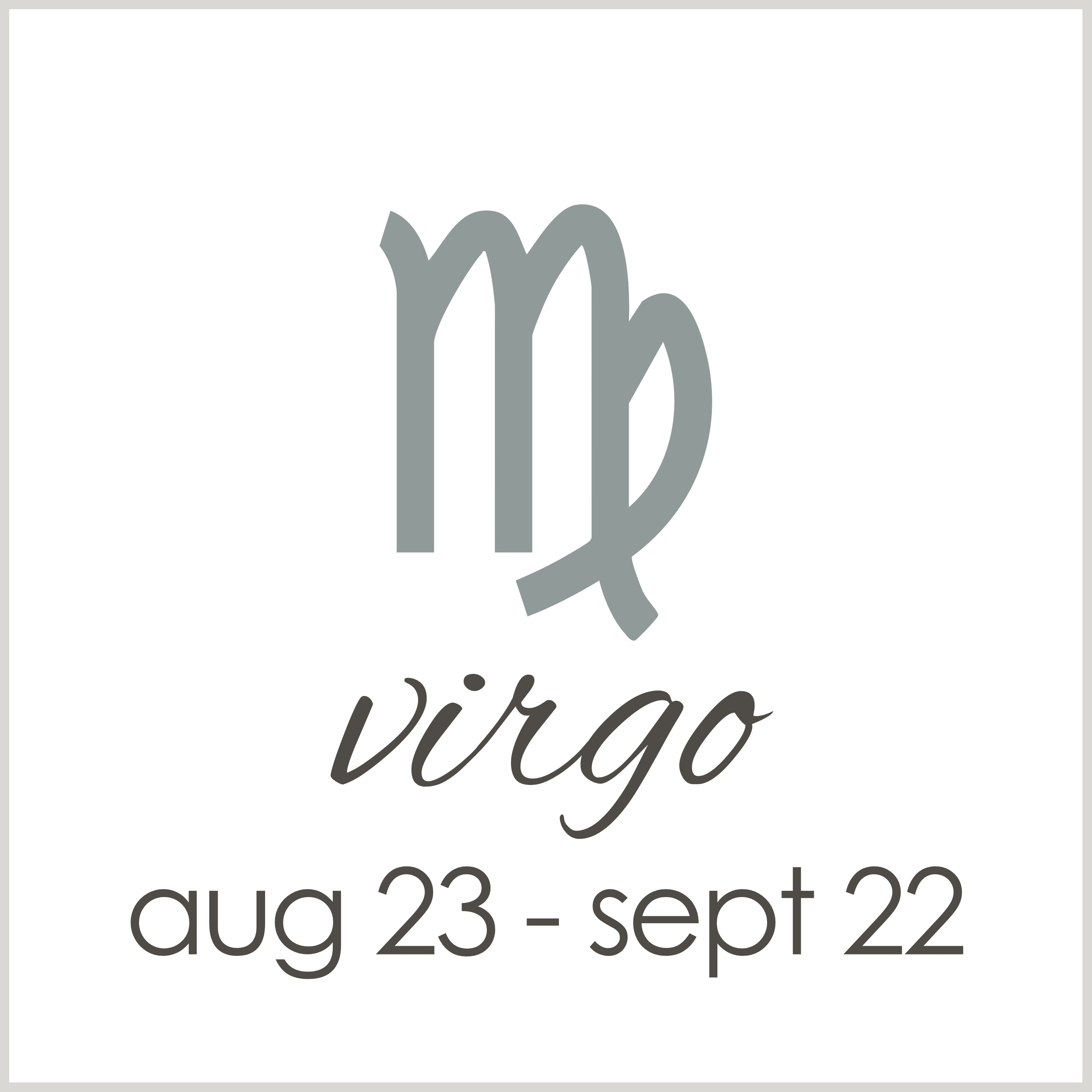 zodiac | Virgo (aug 23-sep 22)