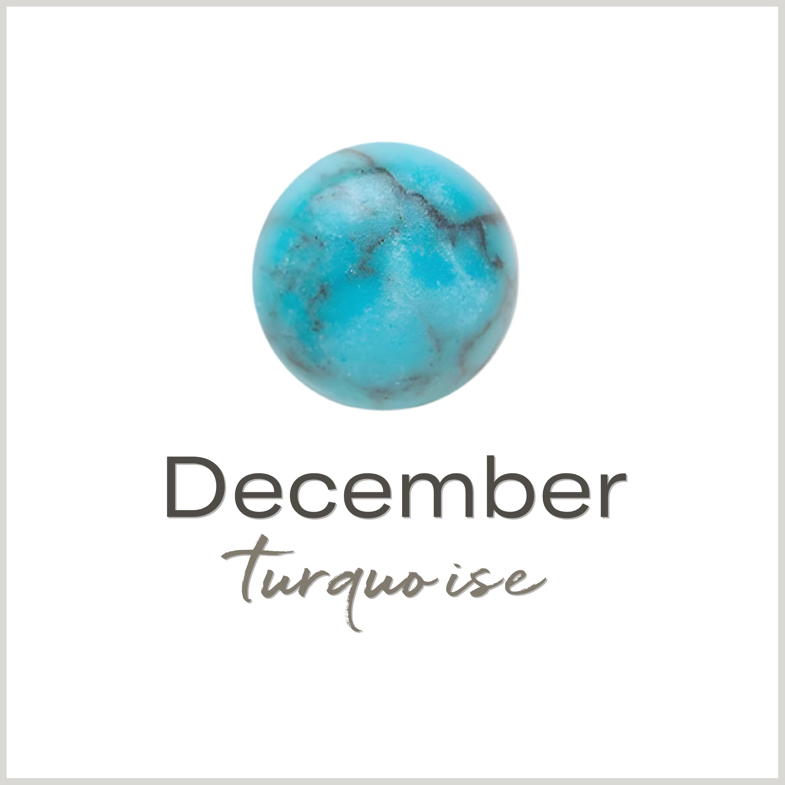 birthstone | December turquoise
